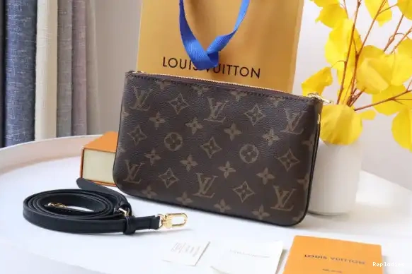 Repladies ZIP POCHETTE DOUBLE LOUIS VUITTON 0630